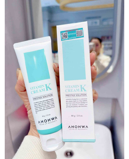 Hình Ảnh Ahohwa Prestige Solution Vitamin K Cream Kem Hỗ Trợ Làm Dịu Da, Giảm Đỏ, 2 hình ảnh - sieuthilamdep.com