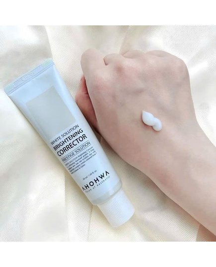 Hình Ảnh Ahohwa White Solution Brightening Corrector Kem Dưỡng Trắng Da Mờ Thâm Giảm Nám, 2 hình ảnh - sieuthilamdep.com