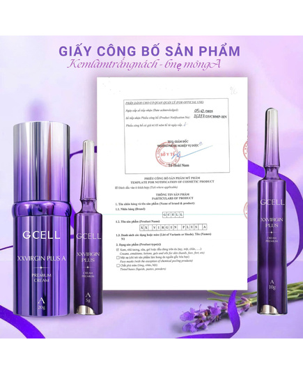 Hình Ảnh GCell Plus XX Virgin Cream Premium A - Kem Giảm Thâm Nách Bẹn Mông Mẫu Mới Nhất (20gr), Tùy Chọn: 20gr, 2 hình ảnh - sieuthilamdep.com