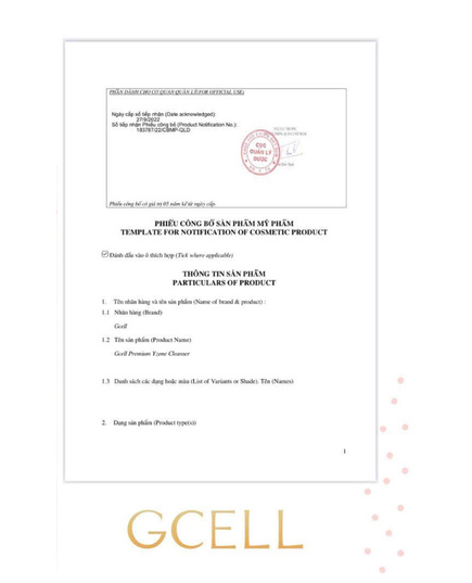 Hình Ảnh Gcell Premium Yzone Cleanser - Viên Đặt Se Khít Vùng Kín (15 Viên), Tùy Chọn: Mẫu Mới 15 Viên, 8 hình ảnh - sieuthilamdep.com