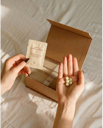 Hình Ảnh Gcell Premium Yzone Cleanser - Viên Đặt Se Khít Vùng Kín (15 Viên), Tùy Chọn: Mẫu Mới 15 Viên, 5 hình ảnh - sieuthilamdep.com