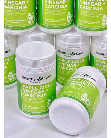 Hình Ảnh Healthy Care Apple Cider Vinegar + Garcinia Viên Giấm Táo, 2 hình ảnh - sieuthilamdep.com