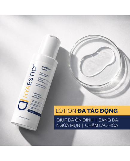 Hình Ảnh Hyaestic Clairblanc Éternel - Lotion Đa Chức Năng Cho Da Mụn, Sắc Tố & Lão Hóa, 3 hình ảnh - sieuthilamdep.com