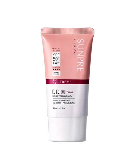 Hình Ảnh Mona Frema Sunpre DD X-Treme 50+ Sunscreen Foundation SPF50+ PA++++ - Kem Chống Nắng Cao Cấp Màu Kem Nền, 2 hình ảnh - sieuthilamdep.com