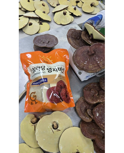 Hình Ảnh Nấm Linh Chi Đỏ Thượng Hạng Achimmadang Korea Lingzhi Mushroom 1kg (13-16 Lá), Tùy Chọn: 1Kg (13-16 Lá), 4 hình ảnh - sieuthilamdep.com