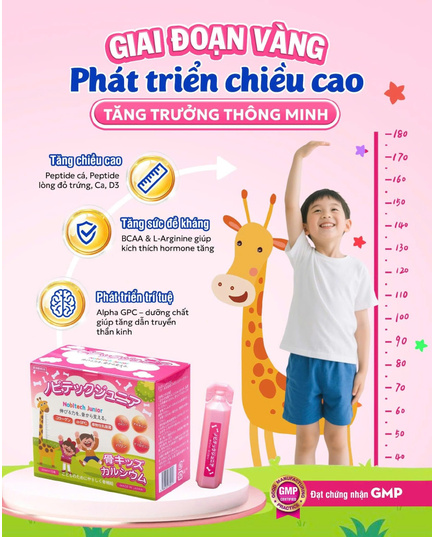 Hình Ảnh Nobitech Junior - Siro Tăng Chiều Cao Nhật Bản (15 ống x 10ml), 2 hình ảnh - sieuthilamdep.com