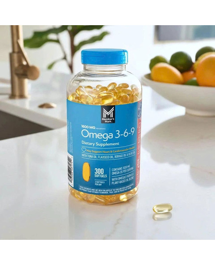Hình Ảnh Omega 3-6-9 Supports Heart Health Dietary Supplement - Viên Uống Hỗ Trợ Tim Mạch, 2 hình ảnh - sieuthilamdep.com