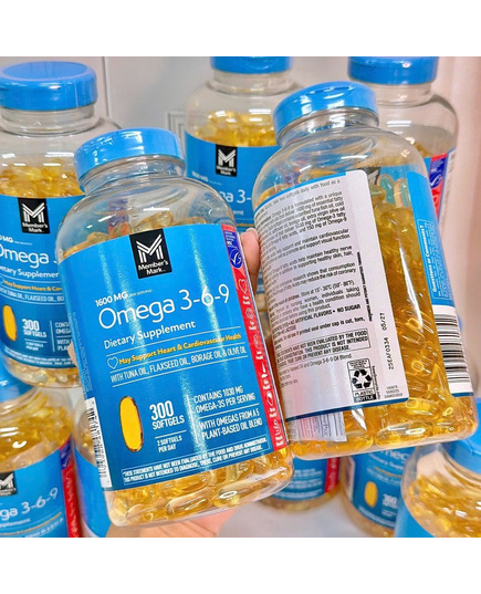 Hình Ảnh Omega 3-6-9 Supports Heart Health Dietary Supplement - Viên Uống Hỗ Trợ Tim Mạch, 4 hình ảnh - sieuthilamdep.com