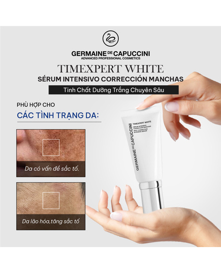 Hình Ảnh Timexpert White Spot Correction Intensive Serum Germaine De Capuccini - Tinh Chất Làm Sáng, Đều Màu Da, 3 hình ảnh - sieuthilamdep.com