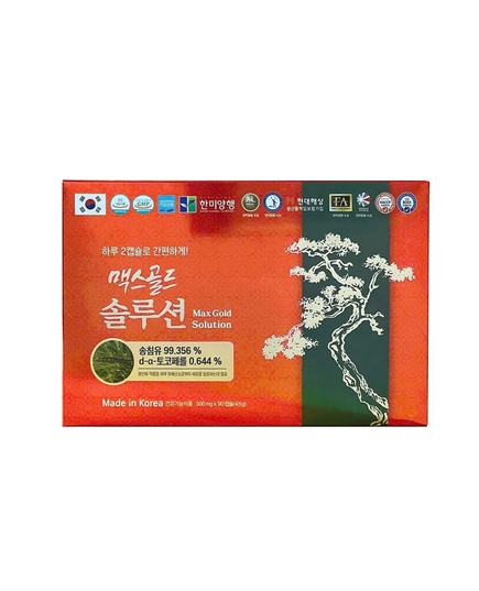 Hình Ảnh Tinh Dầu Thông Đỏ Cao Cấp Hanmi Max Gold Solution Hàn Quốc, 2 hình ảnh - sieuthilamdep.com