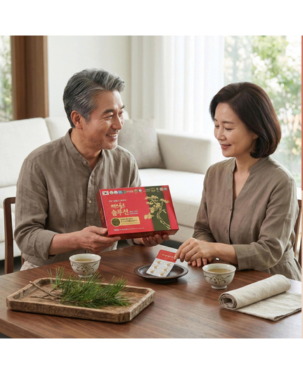 Hình Ảnh Tinh Dầu Thông Đỏ Cao Cấp Hanmi Max Gold Solution Hàn Quốc, 5 hình ảnh - sieuthilamdep.com
