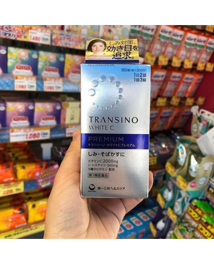 Hình Ảnh Transino White C Premium Viên Uống Trắng Da Mờ Thâm Nám, 4 hình ảnh - sieuthilamdep.com