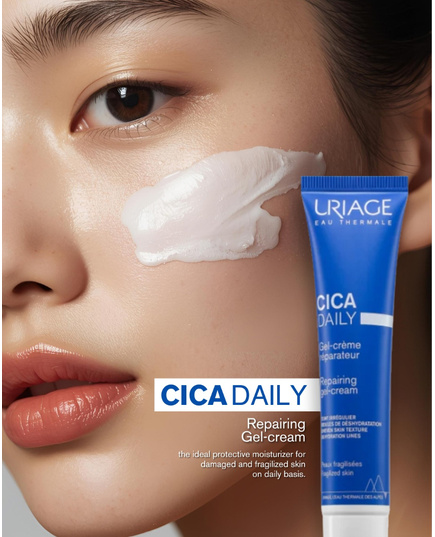 Hình Ảnh Uriage Cica Daily Repairing Gel-Cream - Kem Làm Dịu, Làm Lành Và Phục Hồi Da Tổn Thương, 3 hình ảnh - sieuthilamdep.com