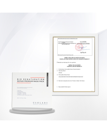 Hình Ảnh Usolab Bio Renaturation Repair Premium Mask Pack - Mặt Nạ Phục Hồi Da Đa Tầng, 5 hình ảnh - sieuthilamdep.com