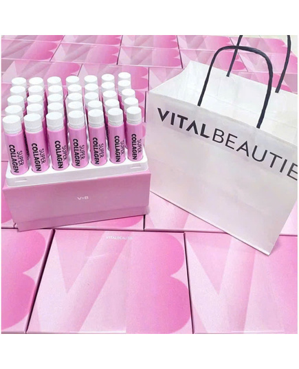 Hình Ảnh VB Vital Beautie Program Super Collagen 3500mg - Nước Uống Collagen Hàn Quốc (35 Ống), Tùy Chọn: 35 Ống, 2 hình ảnh - sieuthilamdep.com