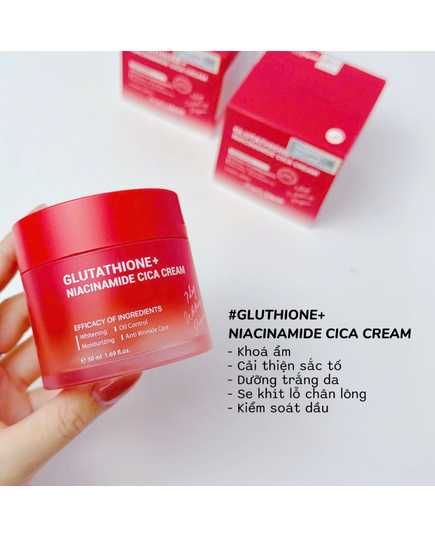 Hình Ảnh Angels Liquid Glutathione+ Niacinamide Cica Cream Kem Dưỡng Trắng, Thu Nhỏ Lỗ Chân Lông, 3 hình ảnh - sieuthilamdep.com