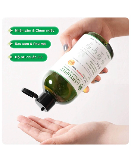 Hình Ảnh Caryophy Portulaca Toner Nước Hoa Hồng Cải Thiện Mụn, Kiềm Dầu, Giảm Thâm, 3 hình ảnh - sieuthilamdep.com
