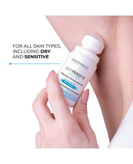 Hình Ảnh Dermedic Hydrain Antipersp R Roll-On Lăn Khử Mùi Khô Thoáng Dịu Nhẹ, 2 hình ảnh - sieuthilamdep.com