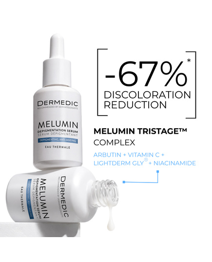 Hình Ảnh Dermedic Melumin Depigmentation Serum Tinh Chất Dưỡng Trắng Da, 2 hình ảnh - sieuthilamdep.com