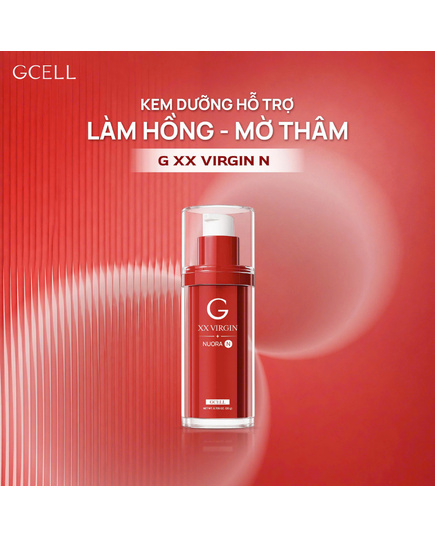 Hình Ảnh GCell XX Virgin Nuora N Kem Dưỡng Hồng Nhũ Hoa Và Vùng Kín Mẫu Mới Nhất (20gr), Tùy Chọn: 20gr, 2 hình ảnh - sieuthilamdep.com