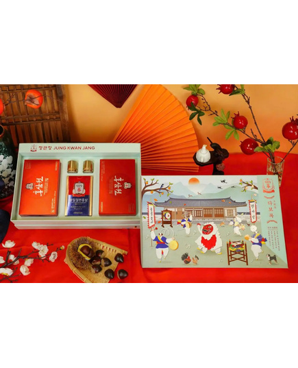 Hình Ảnh Hộp Quà Tặng Trung Thu Hồng Sâm Cao Cấp KGC Jung Kwan Jang Thuận Phong Vạn Lý, 2 hình ảnh - sieuthilamdep.com