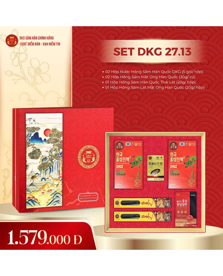 Hình Ảnh Hộp Quà Tết Sức Khoẻ Xuân 2027 - Daedong DKG 27.13, 2 hình ảnh - sieuthilamdep.com