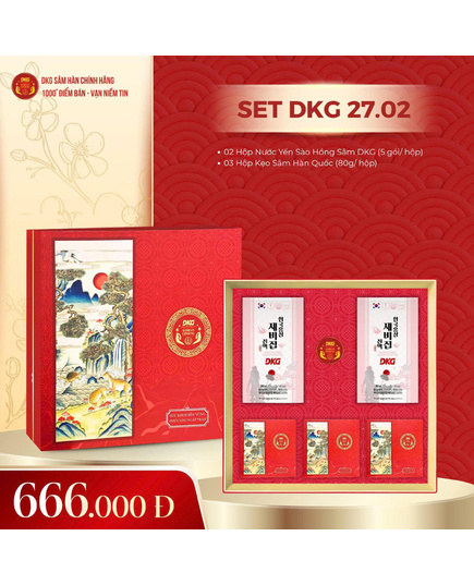 Hình Ảnh Hộp Quà Tết Sức Khoẻ Xuân 2027 - Daedong DKG 27.02, 2 hình ảnh - sieuthilamdep.com