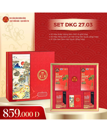 Hình Ảnh Hộp Quà Tết Sức Khoẻ Xuân 2027 - Daedong DKG 27.03, 2 hình ảnh - sieuthilamdep.com