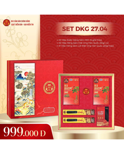 Hình Ảnh Hộp Quà Tết Sức Khoẻ Xuân 2027 - Daedong DKG 27.04, 2 hình ảnh - sieuthilamdep.com