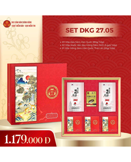 Hình Ảnh Hộp Quà Tết Sức Khoẻ Xuân 2027 - Daedong DKG 27.05, 2 hình ảnh - sieuthilamdep.com