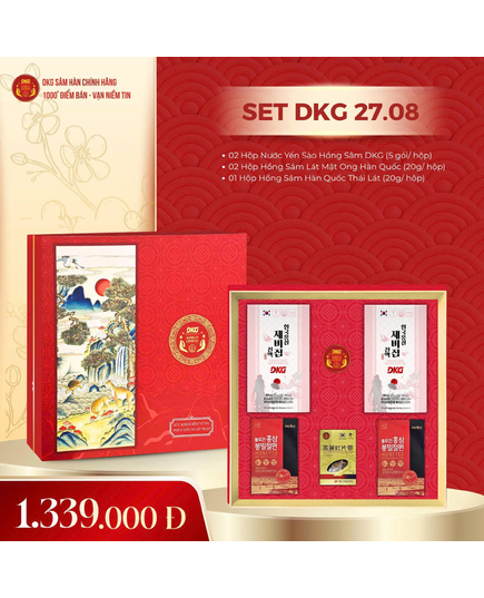 Hình Ảnh Hộp Quà Tết Sức Khoẻ Xuân 2027 - Daedong DKG 27.08, 2 hình ảnh - sieuthilamdep.com