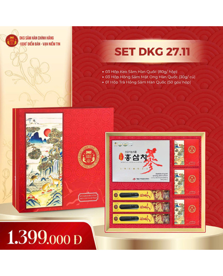 Hình Ảnh Hộp Quà Tết Sức Khoẻ Xuân 2027 - Daedong DKG 27.11, 2 hình ảnh - sieuthilamdep.com