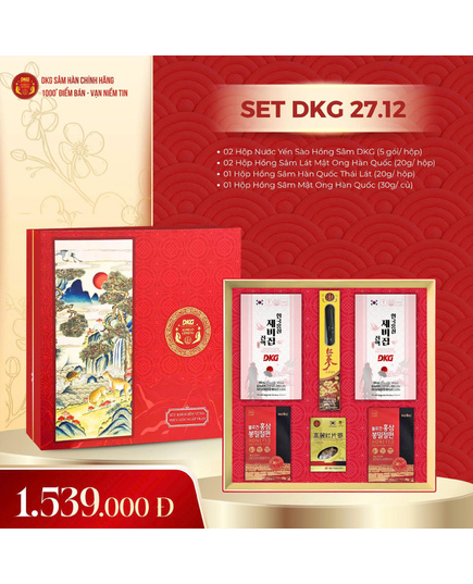 Hình Ảnh Hộp Quà Tết Sức Khoẻ Xuân 2027 - Daedong DKG 27.12, 2 hình ảnh - sieuthilamdep.com