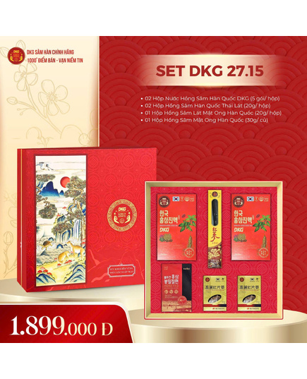 Hình Ảnh Hộp Quà Tết Sức Khoẻ Xuân 2027 - Daedong DKG 27.15, 2 hình ảnh - sieuthilamdep.com