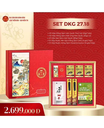 Hình Ảnh Hộp Quà Tết Sức Khoẻ Xuân 2027 - Daedong DKG 27.18, 2 hình ảnh - sieuthilamdep.com
