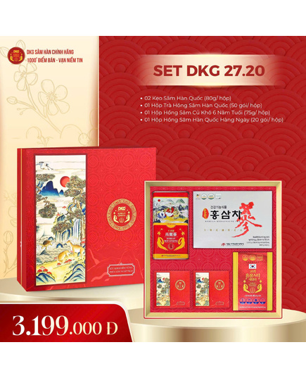 Hình Ảnh Hộp Quà Tết Sức Khoẻ Xuân 2027 - Daedong DKG 27.20, 2 hình ảnh - sieuthilamdep.com