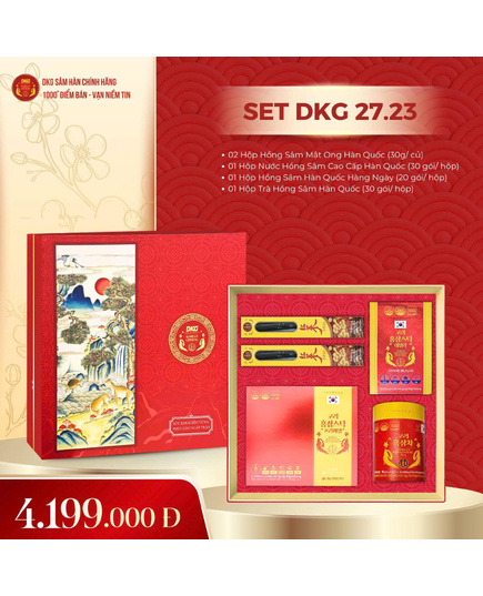 Hình Ảnh Hộp Quà Tết Sức Khoẻ Xuân 2027 - Daedong DKG 27.23, 2 hình ảnh - sieuthilamdep.com