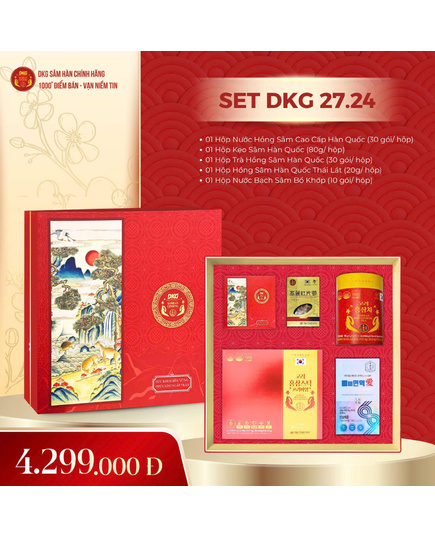 Hình Ảnh Hộp Quà Tết Sức Khoẻ Xuân 2027 - Daedong DKG 27.24, 2 hình ảnh - sieuthilamdep.com