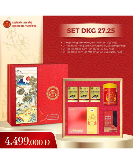 Hình Ảnh Hộp Quà Tết Sức Khoẻ Xuân 2027 - Daedong DKG 27.25, 2 hình ảnh - sieuthilamdep.com