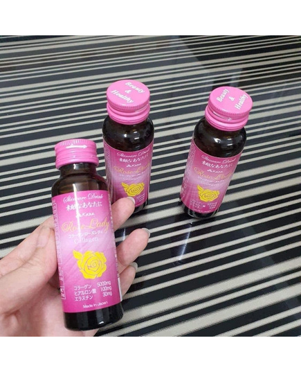 Hình Ảnh Kaza Rose Lady Collagen 5000mg Nước Uống Collagen(10 chai x 50ml), 3 hình ảnh - sieuthilamdep.com