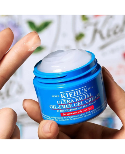 Hình Ảnh Kiehl's Ultra Facial Oil-Free Gel-Cream Kem Dưỡng Cấp Ẩm Kiềm Dầu, Tùy Chọn: 50ml, 2 hình ảnh - sieuthilamdep.com