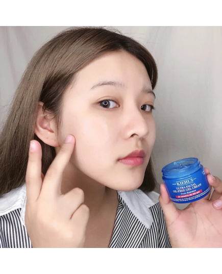 Hình Ảnh Kiehl's Ultra Facial Oil-Free Gel-Cream Kem Dưỡng Cấp Ẩm Kiềm Dầu, Tùy Chọn: 50ml, 4 hình ảnh - sieuthilamdep.com