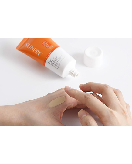 Hình Ảnh Mona Frema Sunpre High Protection DD Facial Gel SPF50+ PA+++ Kem Chống Nắng Màu Kem Nền, 3 hình ảnh - sieuthilamdep.com