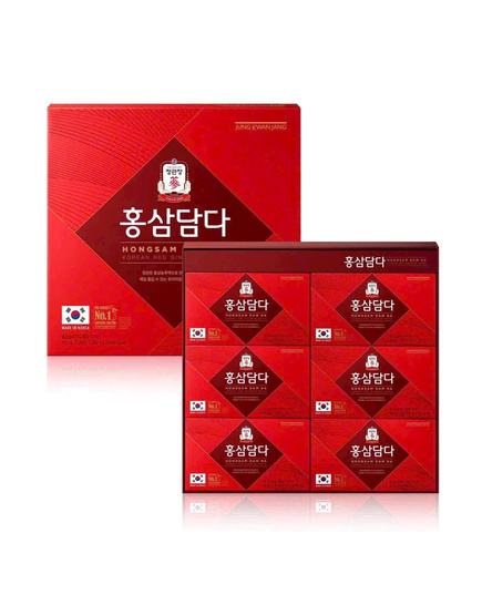 Hình Ảnh Nước Hồng Sâm KGC Jung Kwan Jang Hongsam Dam Da Korean Red Ginseng Drink, 2 hình ảnh - sieuthilamdep.com