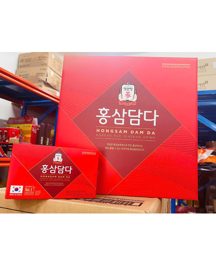 Hình Ảnh Nước Hồng Sâm KGC Jung Kwan Jang Hongsam Dam Da Korean Red Ginseng Drink, 4 hình ảnh - sieuthilamdep.com