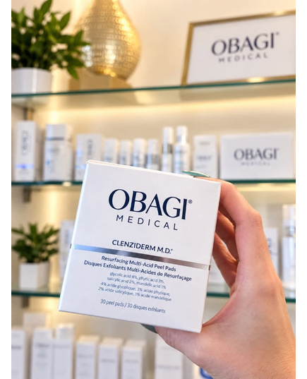 Hình Ảnh Obagi Clenziderm M.D Resurfacing Multi-Acid Peel Pads Miếng Tẩy Tế Bào Chết, 2 hình ảnh - sieuthilamdep.com