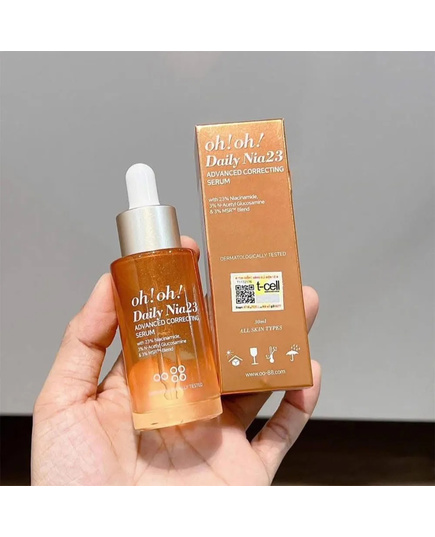 Hình Ảnh Oh!Oh! Daily Nia23 Advanced Correcting Serum Tinh Chất Dưỡng Sáng Da Giảm Thâm Nám, 4 hình ảnh - sieuthilamdep.com