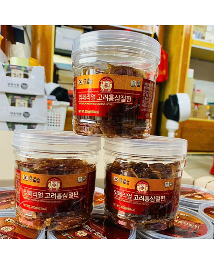 Hình Ảnh Sâm Lát Tẩm Mật Ong Imperial Korean Red Ginseng Honey 200gr, 3 hình ảnh - sieuthilamdep.com