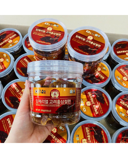 Hình Ảnh Sâm Lát Tẩm Mật Ong Imperial Korean Red Ginseng Honey 200gr, 4 hình ảnh - sieuthilamdep.com