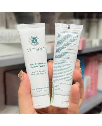 Hình Ảnh VI Derm Post Treatment Repair Cream Kem Phục Hồi Làm Dịu Da, 2 hình ảnh - sieuthilamdep.com